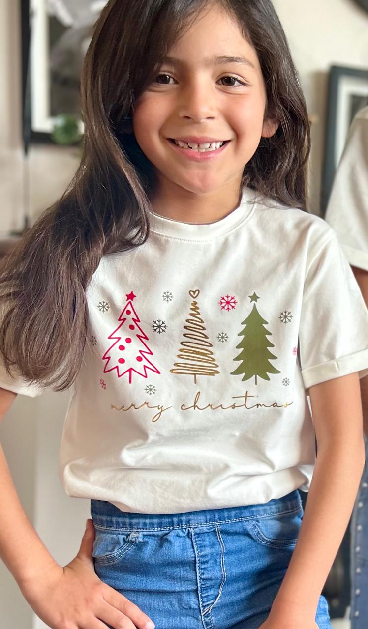 Golden Christmas arbolitos